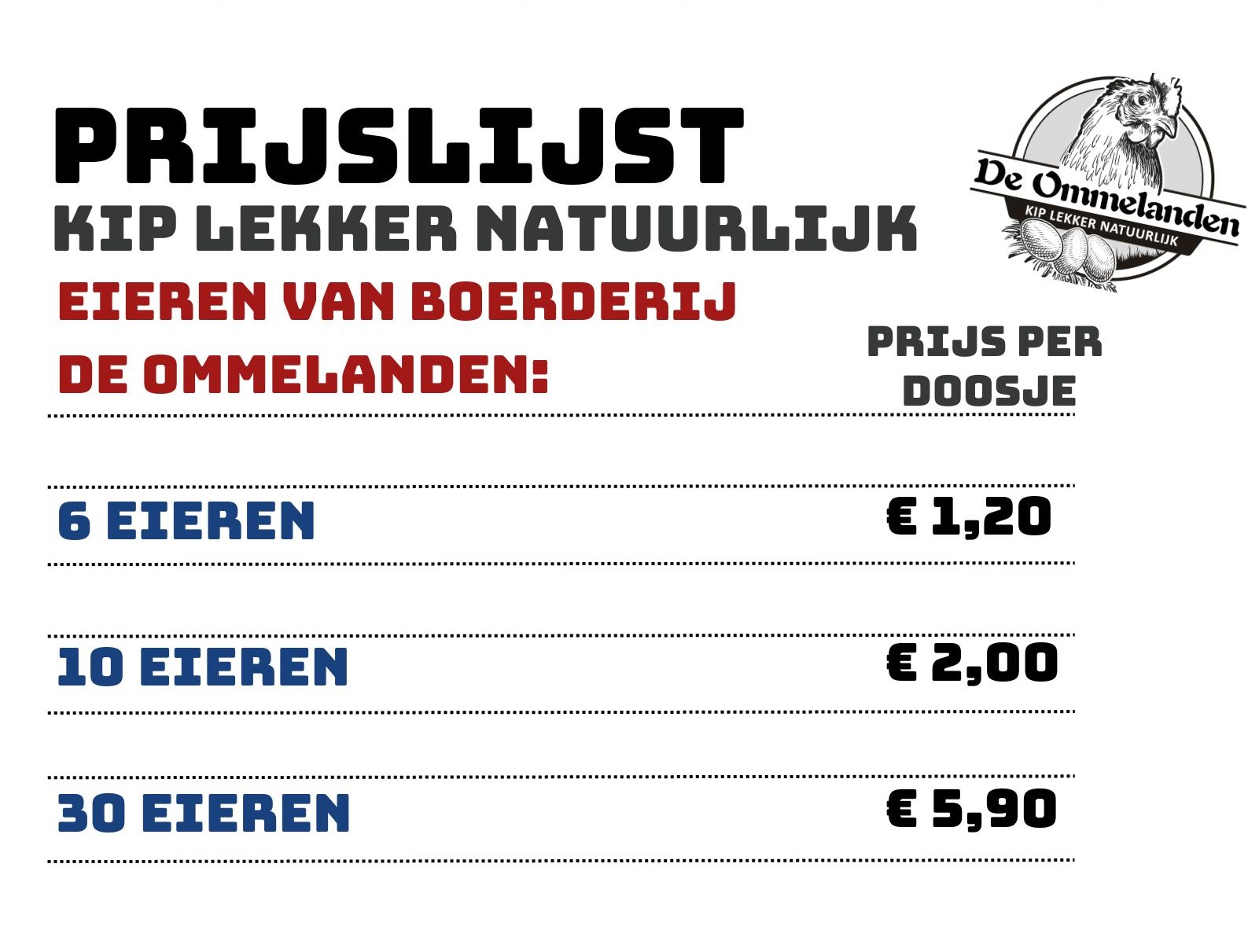 Prijzen Natuurlijk Lekker vlees - 3 2024